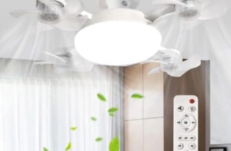 Drone Style Light Fan – A Smart 2-in-1 Ceiling Fan with LED Light for Modern Homes