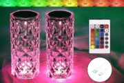 BGFHome Crystal Diamond RGB Table Lamps!