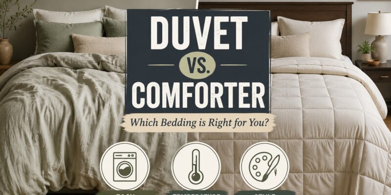The Ultimate Bedding Comparison Guide: What is a Duvet vs. Comforter